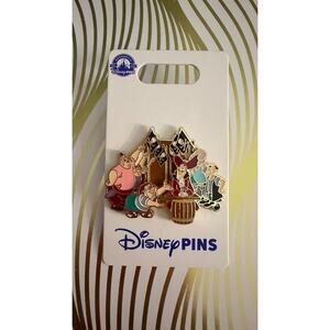 Disney Parks 2022 Peter Pan Pirates Pin - Captain Hook & Smee